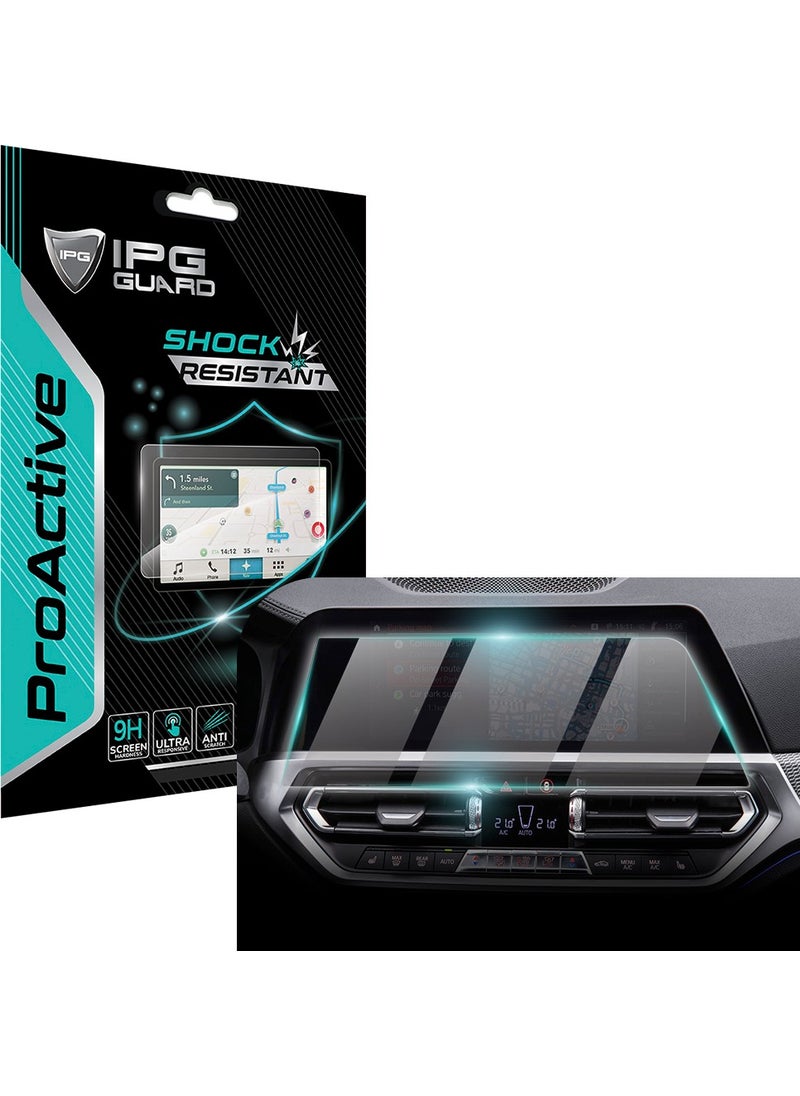 IPG 9h Nano Proactive Screen Protector For BMW 3 Series 2021-2022 330I 330E M340I M3 10.25 Inch Navigation, Smooth Glass Finish, Ultra Sensitive Touch Sensitivity, Shockproof  - Image 5