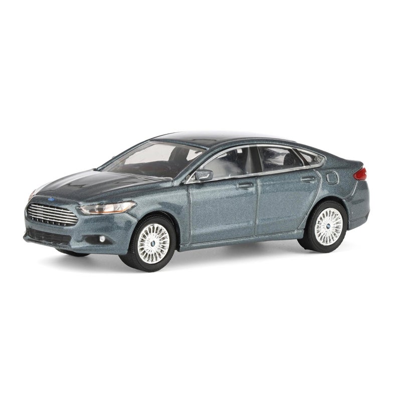 Greenlight 164 2013 Ford Fusion SE Gray Ricks Auto Sales LP Diecast Exclusive 51623 - Image 3