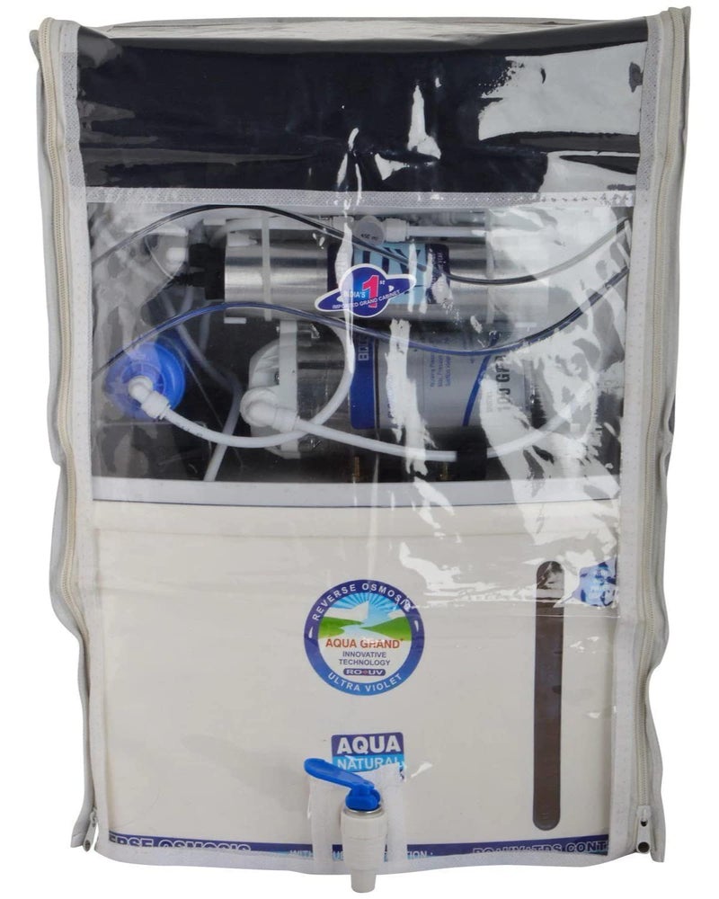 IONIX Water Purifier Cover, RO Cover, RO Cover for Water Purifier, Kent Water Purifier Cover, Filter Cover, Water Purifier Covers, Ro body cover for Grand type water purifiers, 1 piece, Transparent - Image 5