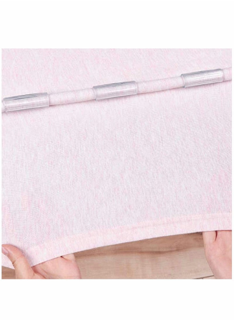 SYOSI - 48pcs Bed Sheet Fastener Clip,  Non-slip Reusable Sheet Clip, Keep Sheets Snug - Image 1