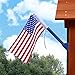 Gorilla Playsets 091014US American Flag Swing Set Accessory with Mounting Hardware Red White and Blue - Image 2