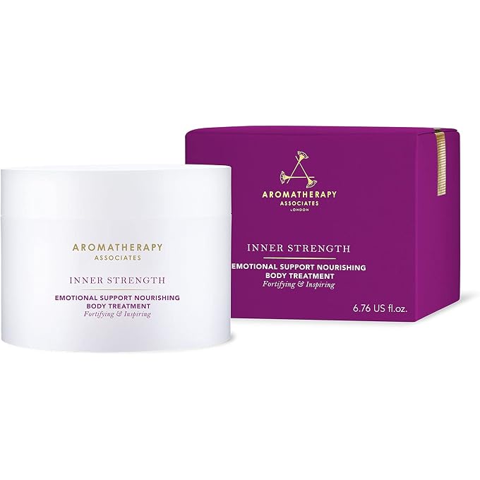 Aromatherapy Associates - Inner Strength Emotional Support Nourishing Treatment 200ml, Face and Body Cream with Clary Sage, Cardamom, Frankincense, Retore Positivity, Boost Positive - Image 1