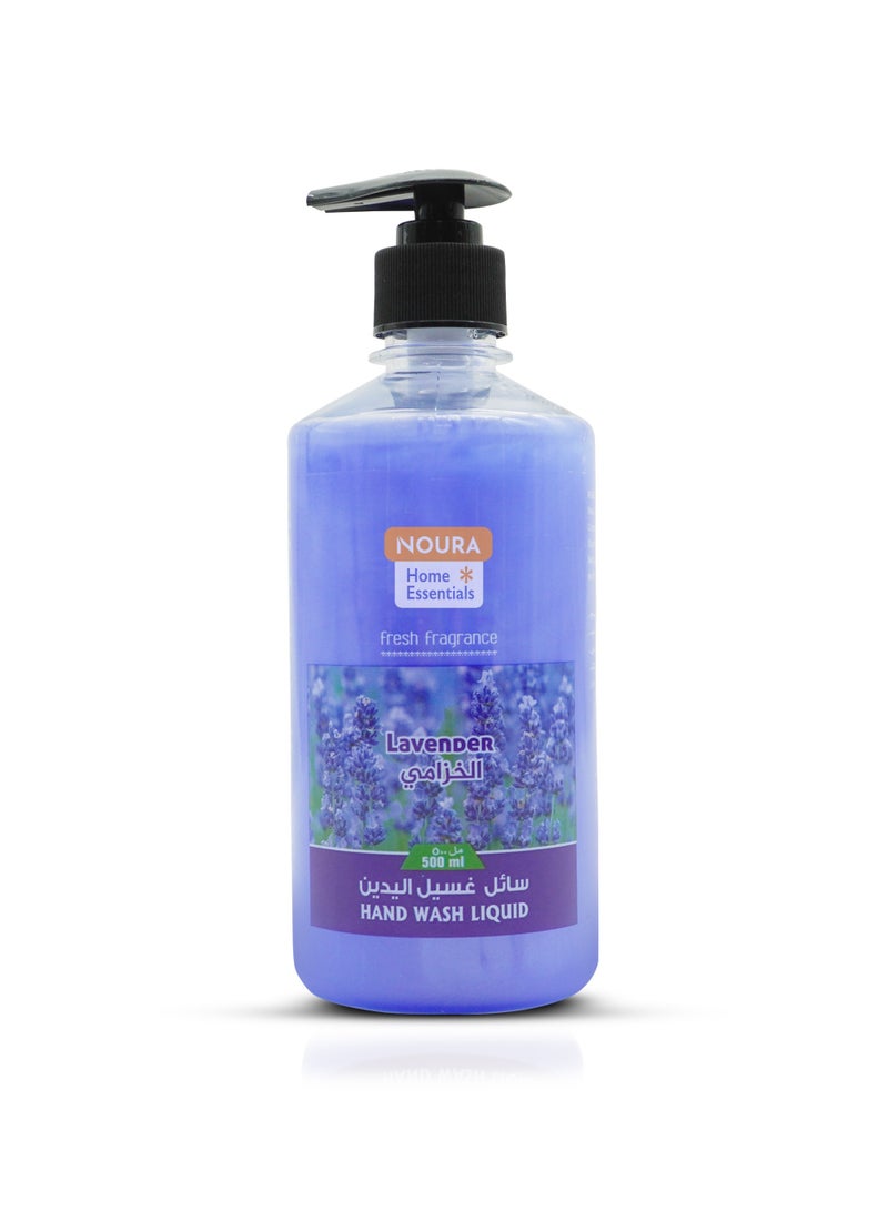 NOURA PACK Hand Wash Lavender 500 ml - Image 1