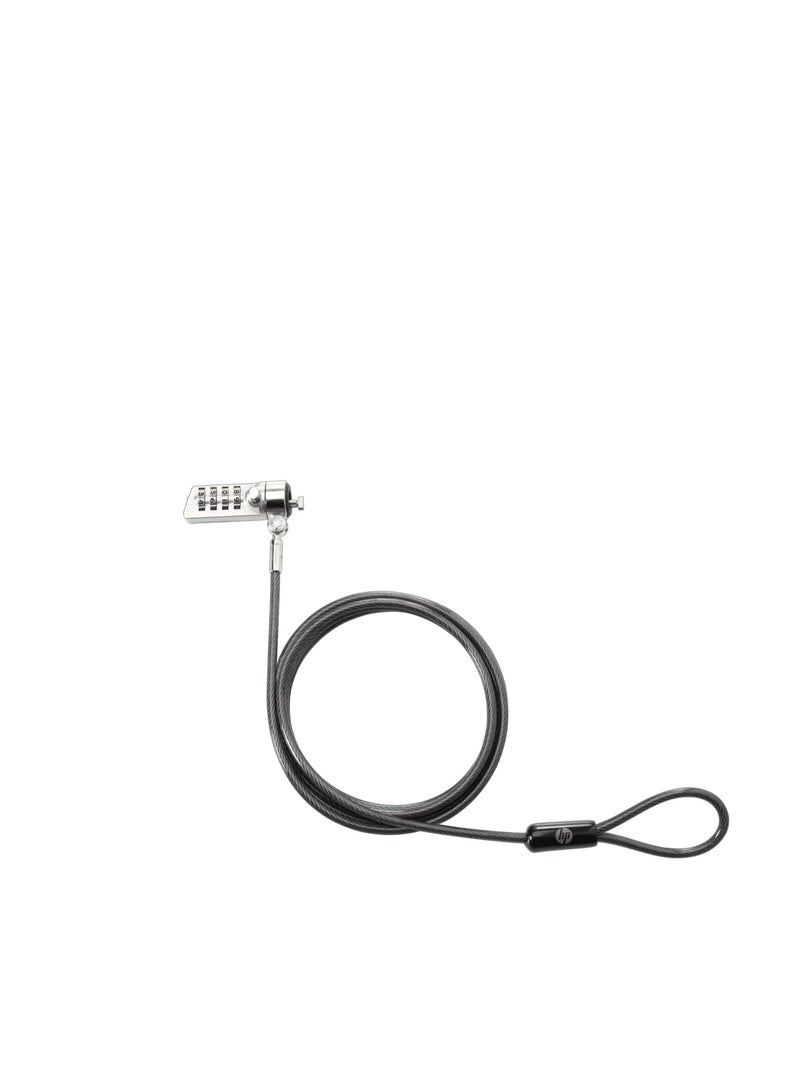 HP Essential Combination Lock Personalized notebook locking
