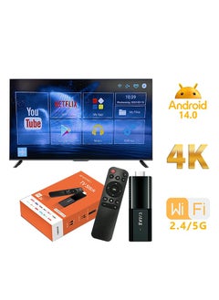 آر ٣ جهاز تلفزيون ذكي يعمل بنظام أندرويد 14.0، جهاز بث 4K UHD، واي فاي 2.4 جيجا/5 جيجا، معالج رباعي النواة، Allwinner H313، ذاكرة وصول عشوائي (RAM) سعة 2 جيجا، ذاكرة قراءة فقط (ROM) سعة 8 جيجا، دعم متعدد اللغات  - Image 2