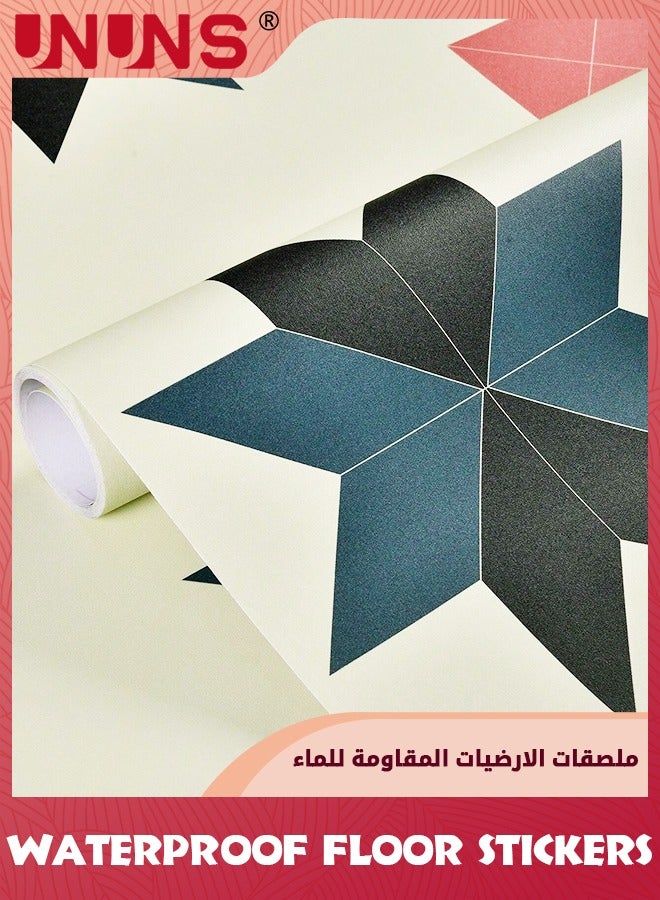 UNUNS Bathroom Wallpaper,Peel and Stick Wallpaper Waterproof,Drain Oil and Resist High Temperature Renter Friendly Bathroom Makeover Upgrades Remodel,60cm×3m - Image 4