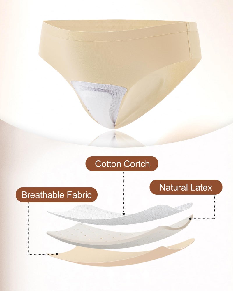 LEVAO 6 Pack Seamless Thongs for Women Low Waist Invisible G-string No Show Thong Panty Liners Workout Panties S-XL - Image 3