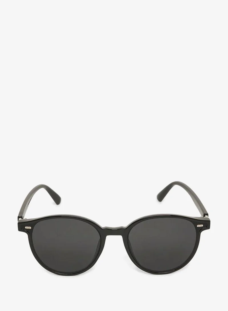 Styli Styli Solid Round Sunglasses
