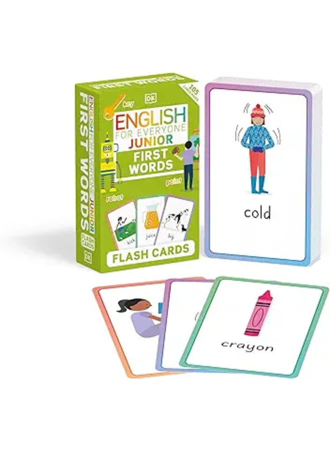 English for Everyone Junior: First Words Flash Cards