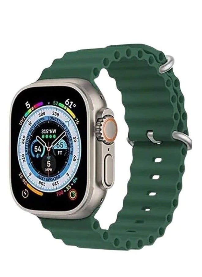 T900 Ultra Full Screen Smart Watch With Bluetooth Calling Function Green