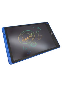 12 Inch LCD Writing Tablet Electronic Digital Drawing Board Erasable Writing Pad Color Screen One-Click Erase with Lock Button Gift for Children Adults Home Office School