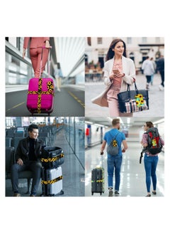 SYOSI Sunflower Luggage Straps, 4Pack Adjustable Suitcase Belts, Luggage Accessories to Secure Bag Cargo Safe Quick-Release  - Image 5