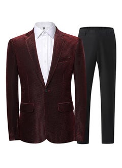 KUYING New Slim Fit Suit Two-Piece Set  - Image 1