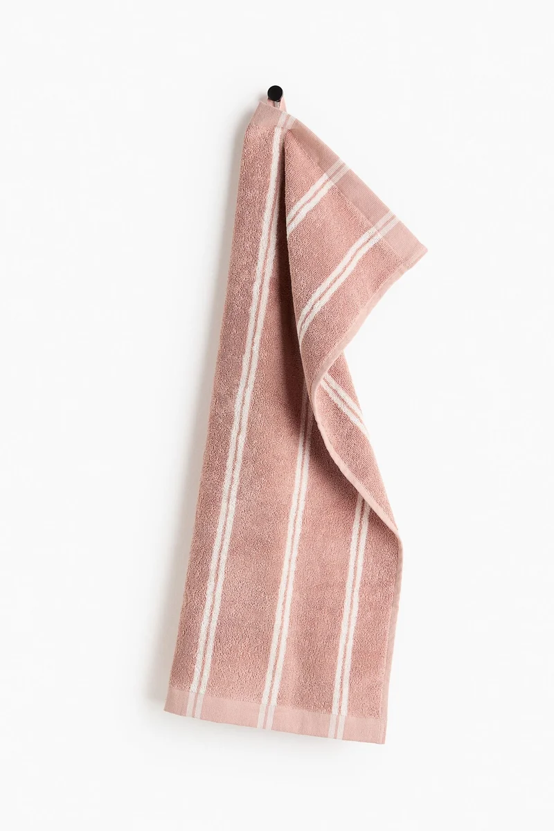 H&M Striped hand towel