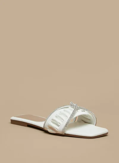 فلورا بيلا Studded Slip On Sandals
