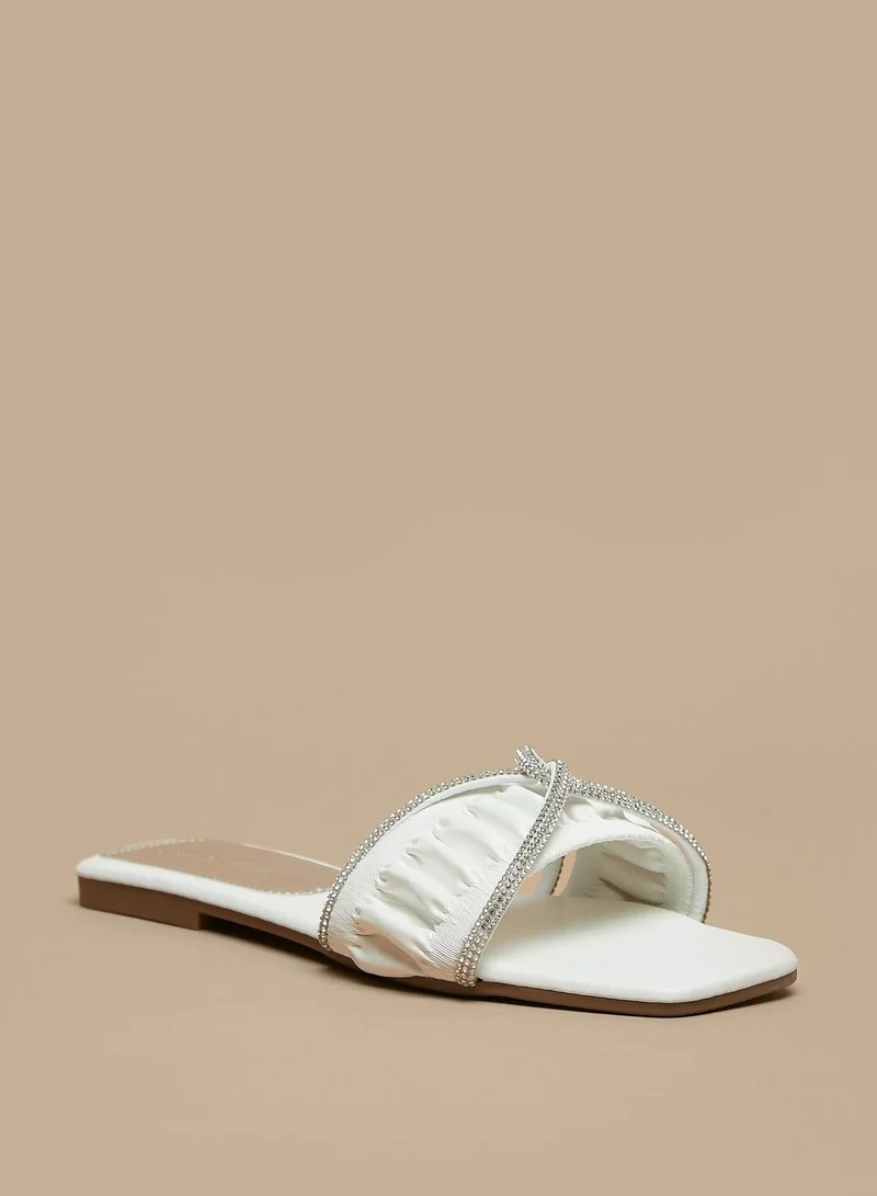 فلورا بيلا Studded Slip On Sandals