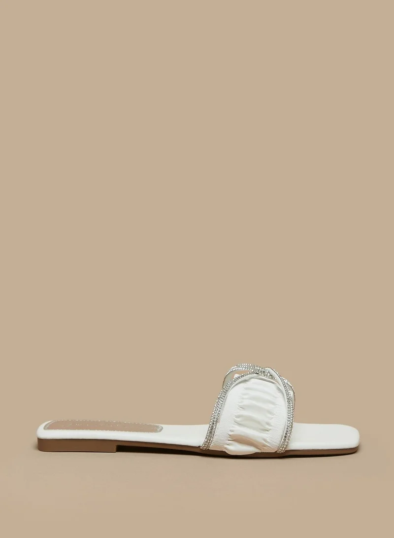فلورا بيلا Studded Slip On Sandals