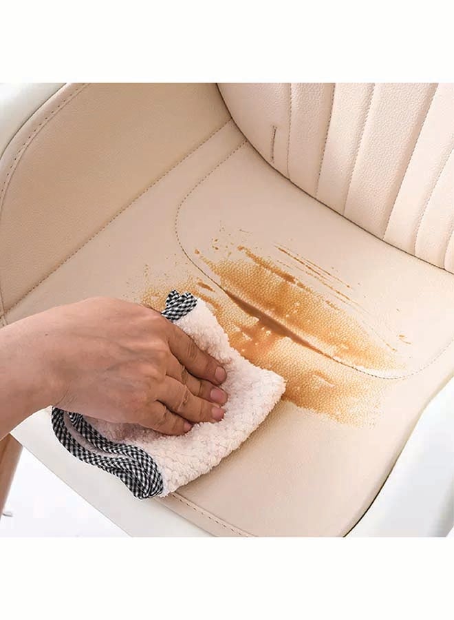 Nurtur 2 in 1High chair, adjustable height, wooden finish, with padded cushioning, Detachable Tray, footrest included - Blue