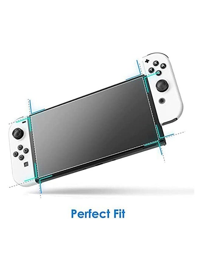 Generic (3 PCS)Compatible with Nintendo Switch OLED Model Screen Protector 7-Inch 2021 Release Tempered Glass Film Anti-scratch  - Image 2