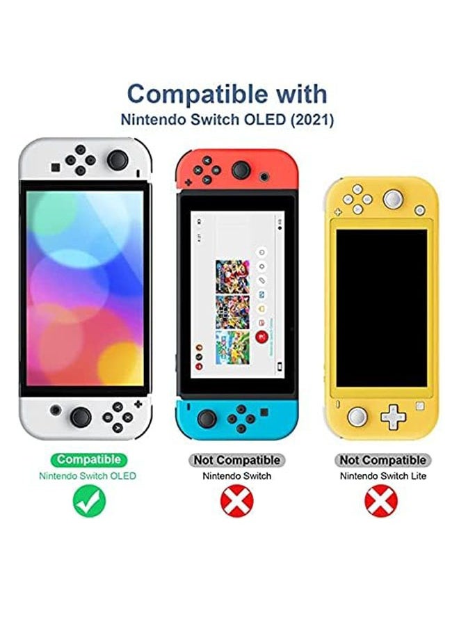 Generic (3 PCS)Compatible with Nintendo Switch OLED Model Screen Protector 7-Inch 2021 Release Tempered Glass Film Anti-scratch  - Image 5