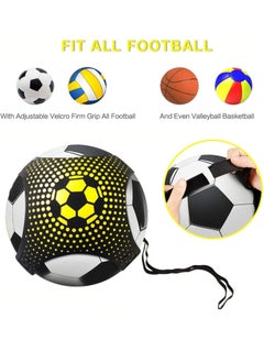 Bukela Football Kick Trainer, Hands-Free Adjustable Solo Soccer Trainer, Soccer Training Equipment for Kids and Adults, Practice Aid Control Skills Football Training Belt  - Image 3