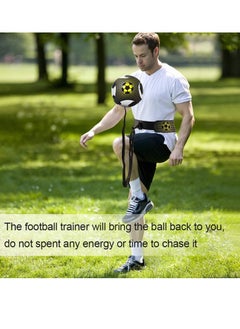 Bukela Football Kick Trainer, Hands-Free Adjustable Solo Soccer Trainer, Soccer Training Equipment for Kids and Adults, Practice Aid Control Skills Football Training Belt  - Image 4