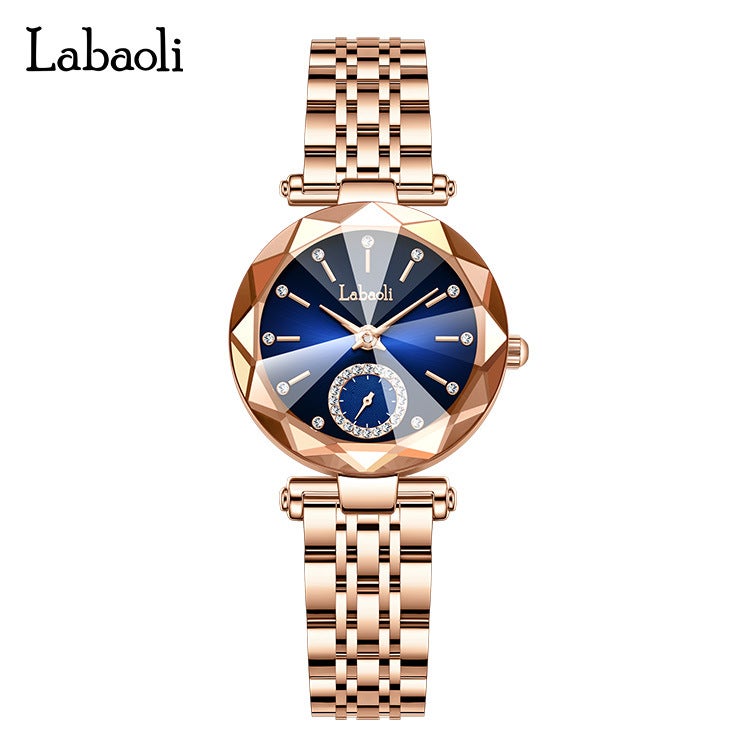 لاباولي ساعة لاباولي نسائية كوارتز بسوار ستانلس ستيل LA729 - Image 1