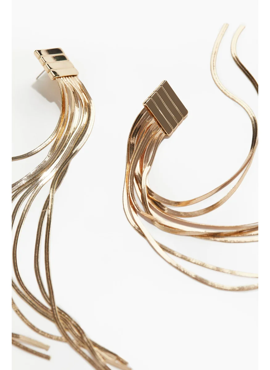 اتش اند ام Herringbone Chain Earrings