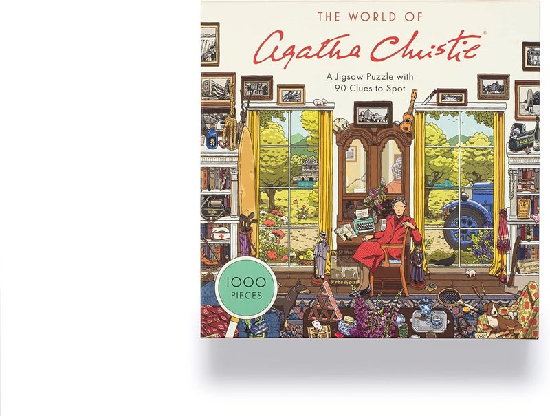 Laurence King The World of Agatha Christie 1000 Piece Puzzle: 1000-piece Jigsaw with 90 clues to spot - Image 2