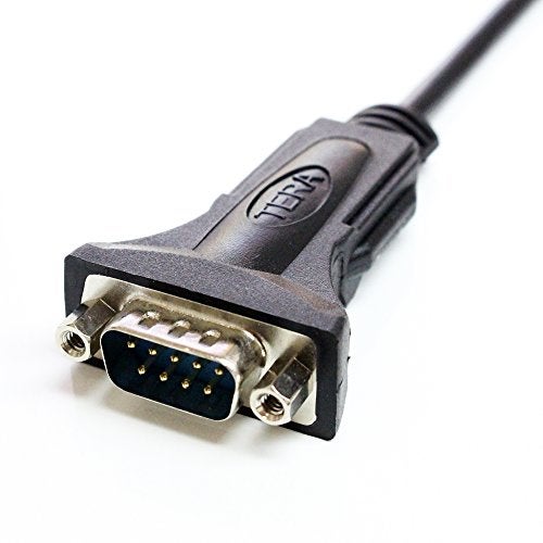 Tera Grand - Premium USB 2.0 to RS232 Serial DB9 Adapter Cable 10 Feet - Supports Windows 11, 10, 8, 7, Vista, XP, 2000, 98, Linux and Mac - Built with FTDI Chipset and Hex Jack Nuts - Image 2