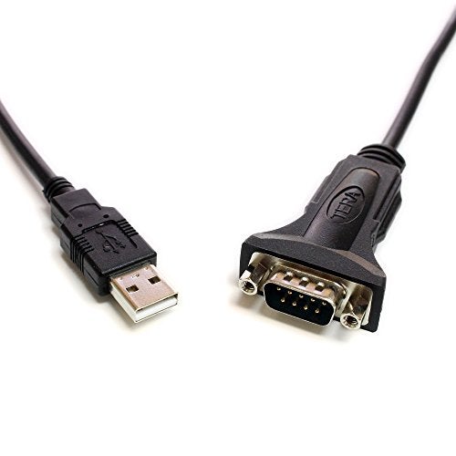 Tera Grand - Premium USB 2.0 to RS232 Serial DB9 Adapter Cable 10 Feet - Supports Windows 11, 10, 8, 7, Vista, XP, 2000, 98, Linux and Mac - Built with FTDI Chipset and Hex Jack Nuts - Image 3