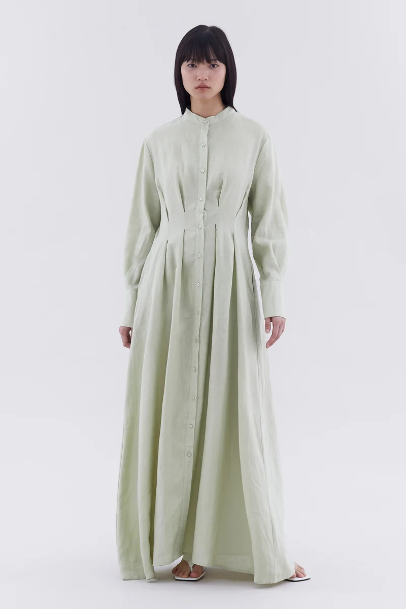 ذا اديتورز ماركت Nolaine Tuck Seam Dress