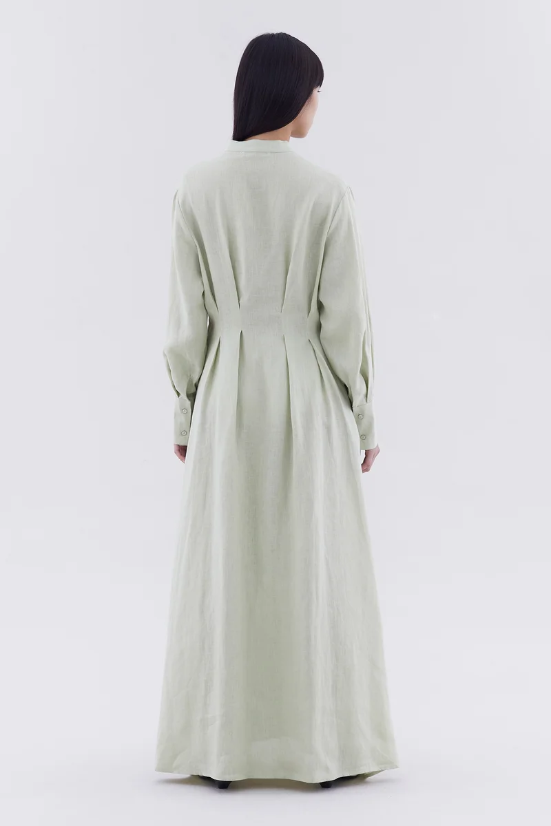 ذا اديتورز ماركت Nolaine Tuck Seam Dress