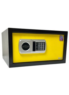 LG Safebox Code- 23NEK- 23*42*37CM- Yellow Colour- Home Office Safe Box- Electronic Lock- Key Lock