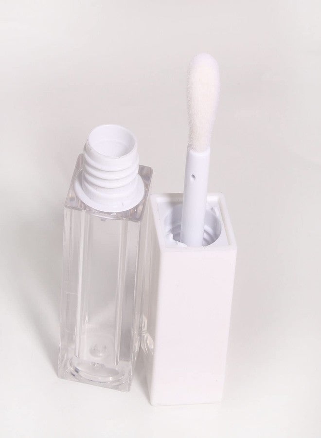 COSIDEA 24pcs 5ml Empty white square lipgloss tubes bulk wholesale with big wand lipgloss containers… - Image 4