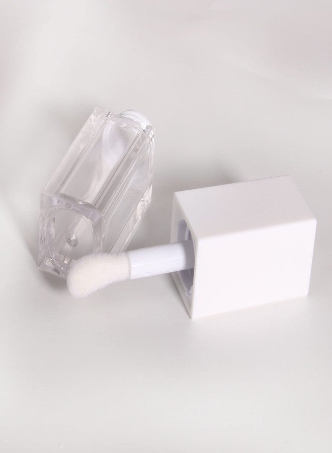 COSIDEA 24pcs 5ml Empty white square lipgloss tubes bulk wholesale with big wand lipgloss containers… - Image 5
