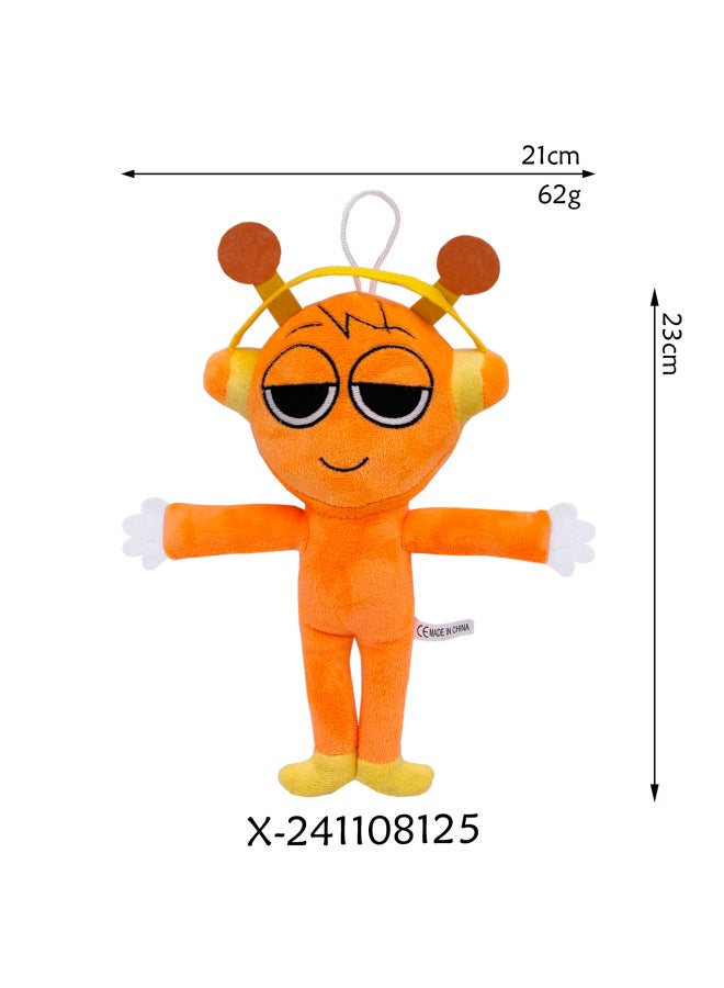 Cross-border Sprunki Plush Rhythm Box New Game Peripheral Plush Toy Doll In Stock