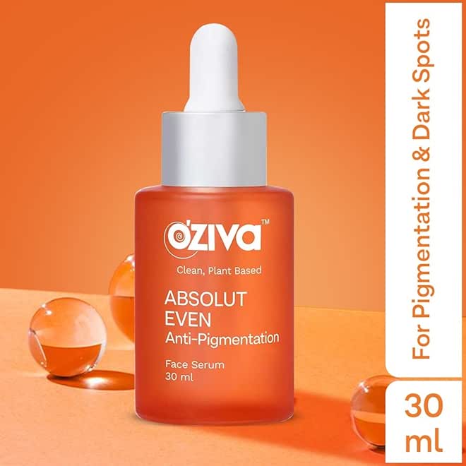 OZiva Absolut Even Anti-Pigmentation Face Serum (with Phyto Niacinamide, Phyto Alpha Arbutin, Aloe Vera & Rosemary) for Hyperpigmentation & Dark Spot Correction (Absolute Even Face Serum, 30ml) - Image 1