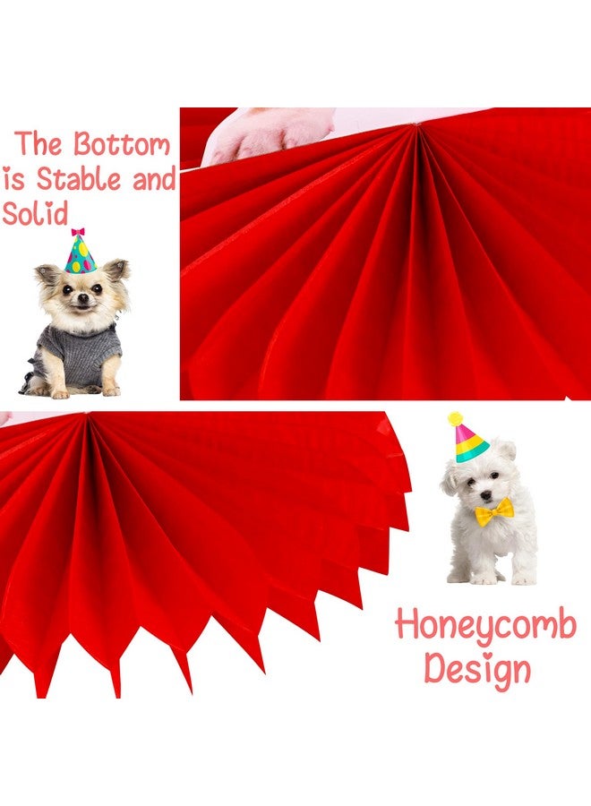 اوموني زينة مركزية على شكل قرص العسل على شكل كلب، 13 قطعة، زينة طاولة حفلات بموضوع كلب صغير، لوازم حفلات أعياد ميلاد الكلاب، زينة حفلات الكلاب الصغيرة للحيوانات الأليفة، لوازم حفلات أعياد الميلاد بموضوع الكلب، لوازم حفلات استقبال المولود - Image 4