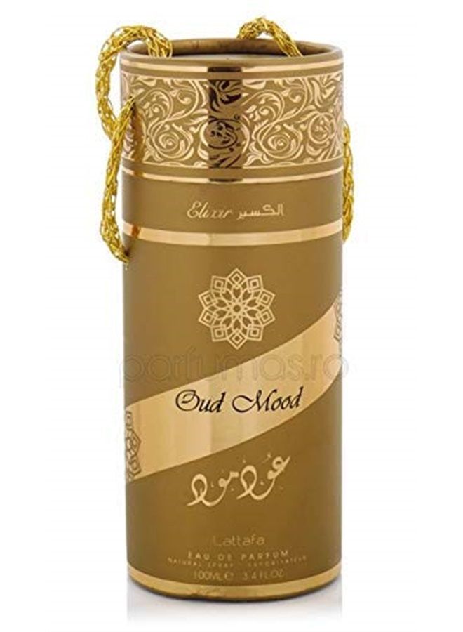 Lattafa Oud Mood Elixir Eau De Parfum Spray (Unisex) 3.4 oz - Image 2