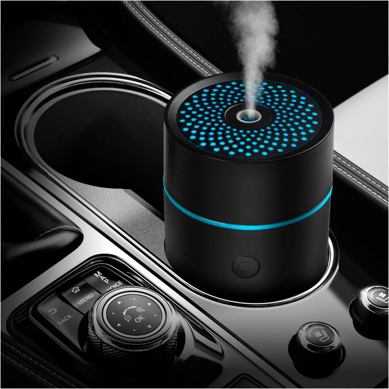 Difusores de fragancia de coche, ambientadores, mini humidificador ultrasónico alimentado por USB, difusor de aceite para vehículo - Image 2