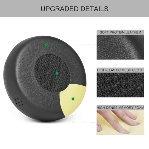 G GVOEARS Gvoears Evolve 75 Ear Pads Replacement Ear Cushion for Jabra Evolve 75(75UC 75MS 75SE) with High Density Memory Foam - Image 4