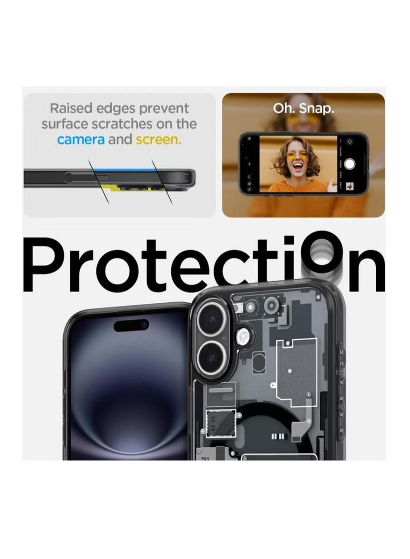 سبايجن غطاء Ultra Hybrid MagFit لهاتف iPhone 16 مع MagSafe (2024) - Zero One - Image 4