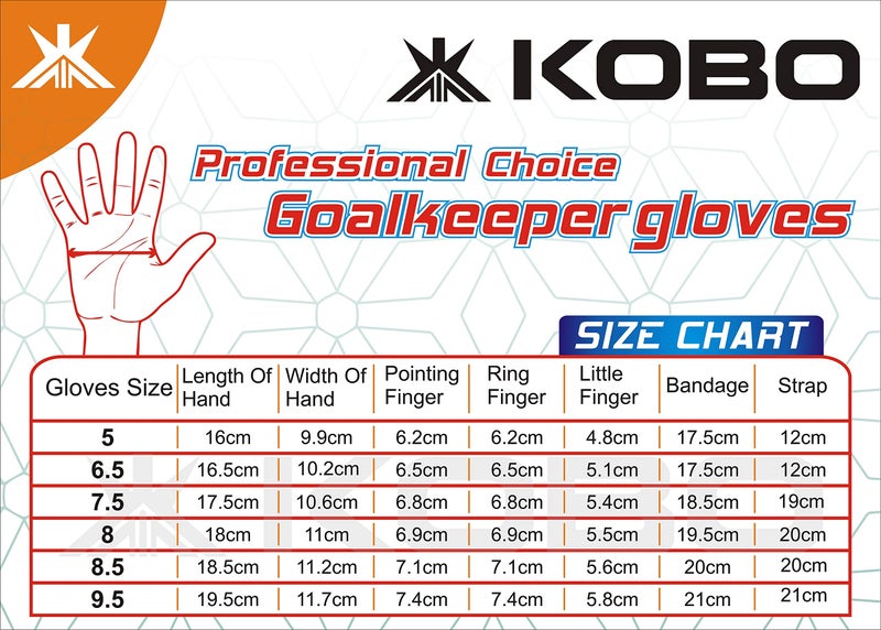 Kobo Goal Keeper Gloves GKG-12 - Image 5