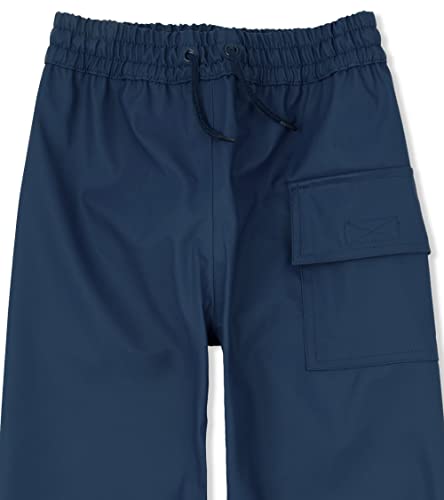 Hatley Kids Rain Pants, Navy, 5 Years - Image 2