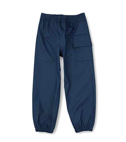 Hatley Kids Rain Pants, Navy, 5 Years - Image 5