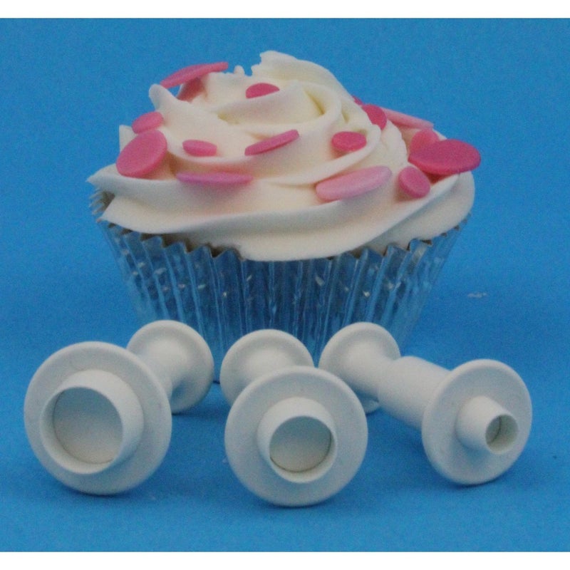 PME Plunger Cutters  Miniature Round  3-Pack - Image 2