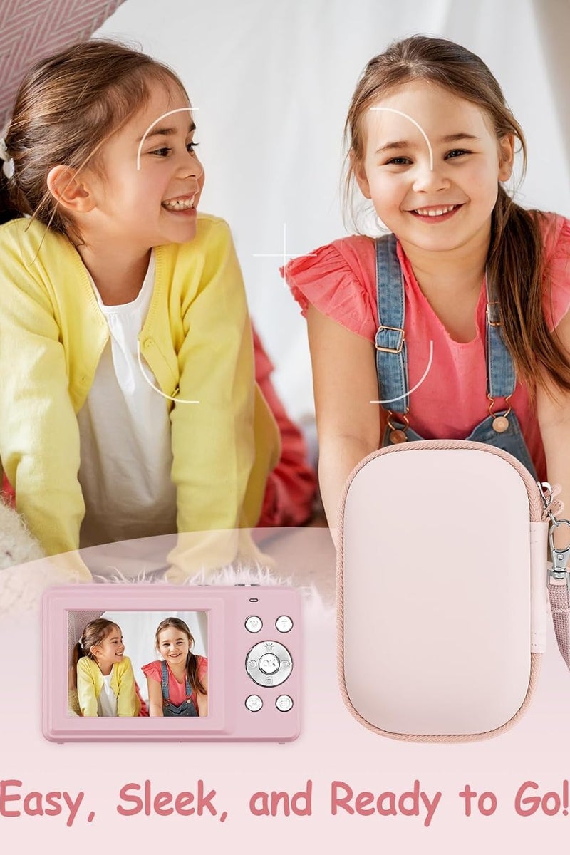 Lecran Digital Camera Case, Can Store SD Card, Spare Battery, Etc., Suitable For CCD Digital Camera, Travel Portable Cute  Camera Bag VVV - Image 5