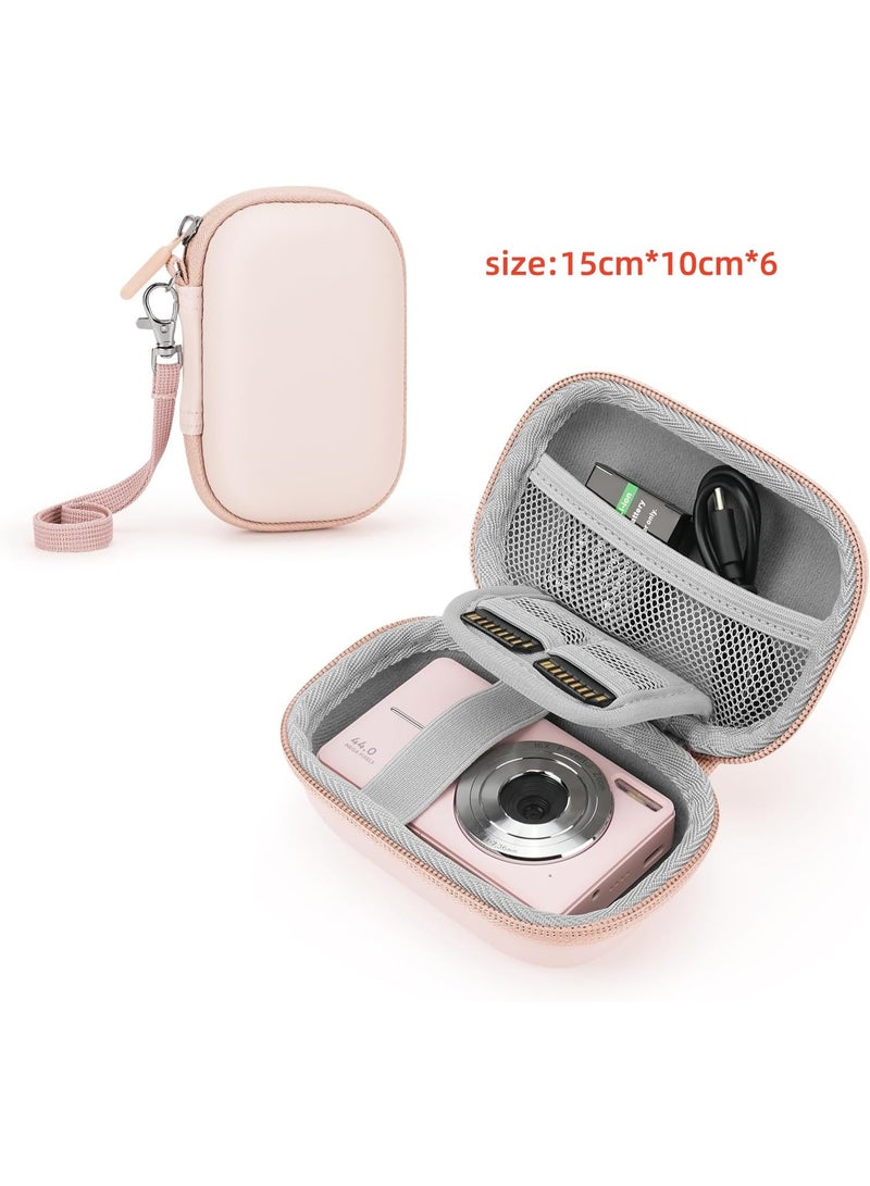Lecran Digital Camera Case, Can Store SD Card, Spare Battery, Etc., Suitable For CCD Digital Camera, Travel Portable Cute  Camera Bag VVV - Image 3