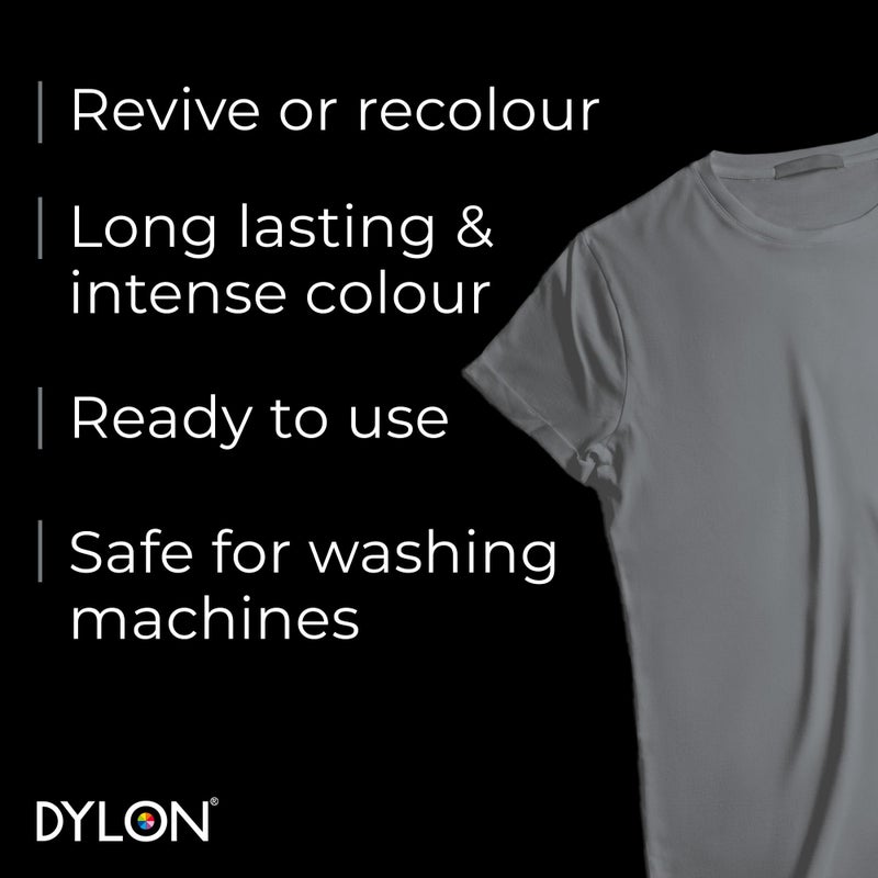 Dylon Washing Machine Fabric Dye Pod for Clothes & Soft Furnishings, Smoke Grey, 350 g (Pack of 1) (Packing May Vary) - Image 3